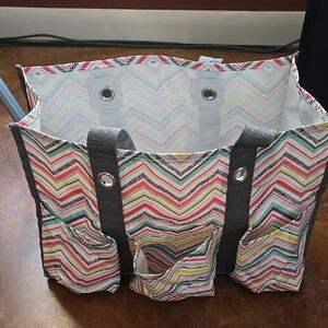 Thirty-One Organizing Utility Tote PARTY PUNCH